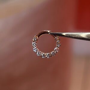 BVLA GEM OAKTIER HINGE RING
